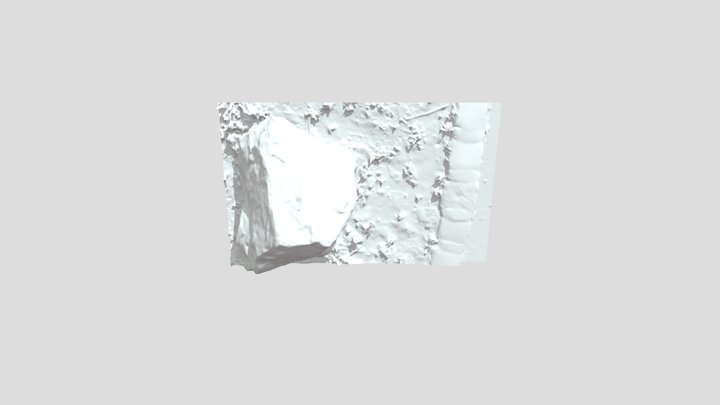 Sidewalk Stone 3D Model