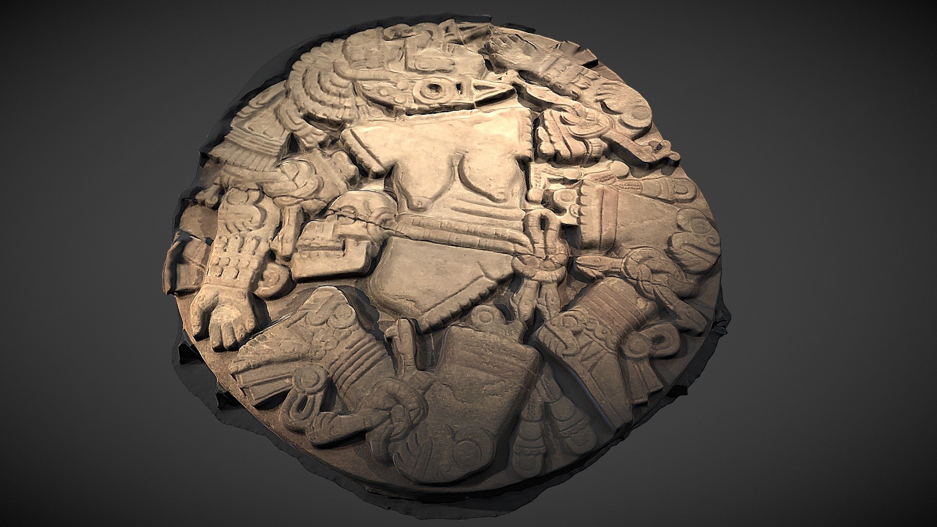 Coyolxauhqui Stone at Templo Mayor