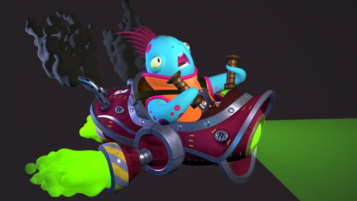 UFO Concept 3D Model