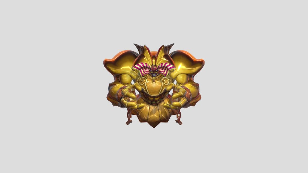 Golden Pharaoh Colossus