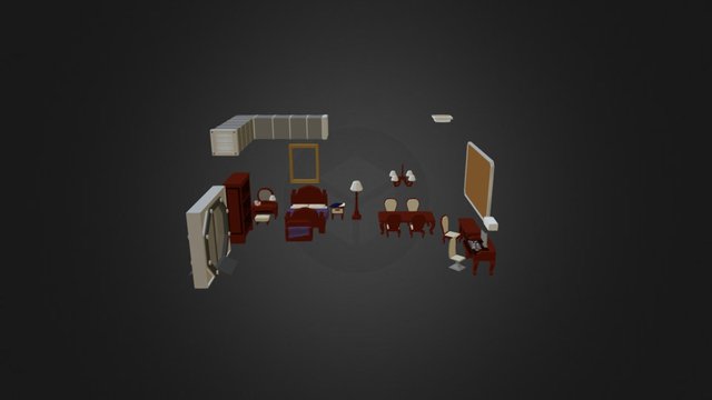 Viewpoint  House Decorations 3D Model