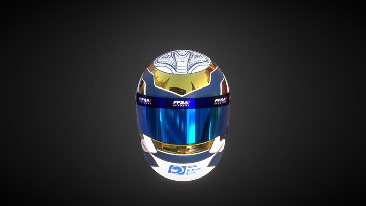 Max Reis - Helmet 2023 3D Model