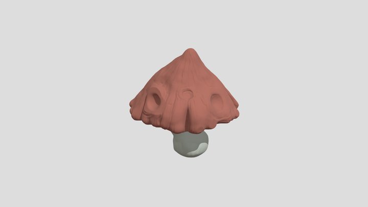 SmallMushroom 3D Model