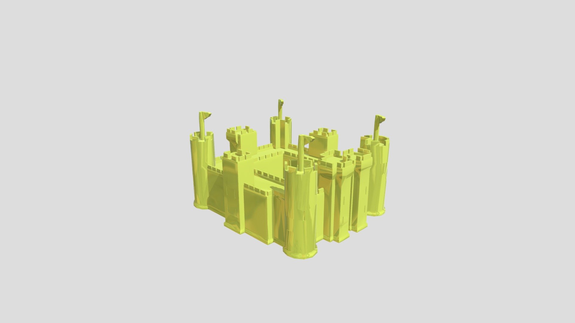 Medieval Castle - Download Free 3D model by linlin (@linlinsketchfab ...