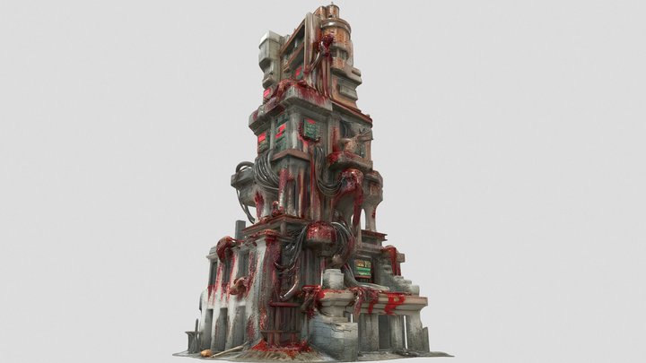 𖤐Dystopian[⛧][-❌-][⛧]Tower[_'1'𖤐