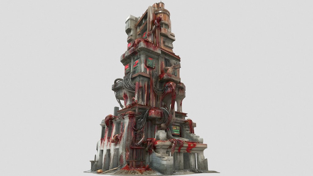 𖤐Dystopian[⛧][-❌-][⛧]Tower[_'1'𖤐