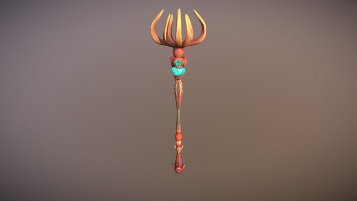 Crosier - Trials of Dharma 3D Model