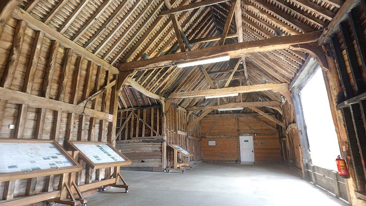 Broadfields Farm Threshing Barn Interior – Modello 3D gratuito STL