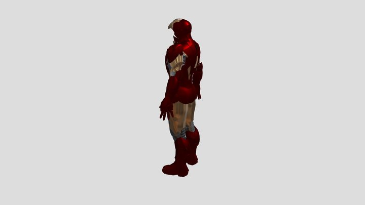 Marveltm_iron_man_mark_6_blender_model 3D Model