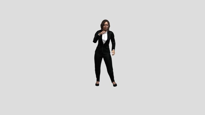 Kamala Harris Dancing Twerk – Modèle 3D gratuit STL