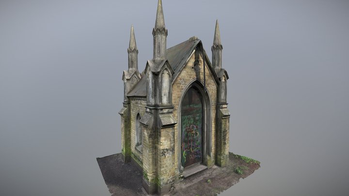 Riga. Great Cemetery /  Prieskorn Crypt 3D Model