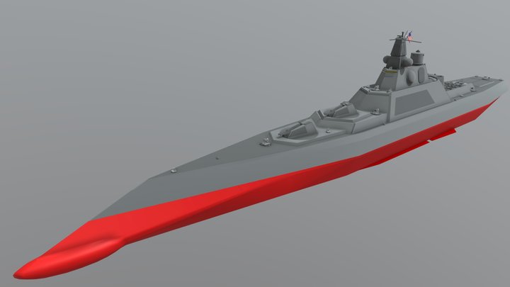 Space Battleship 3D Models for Download