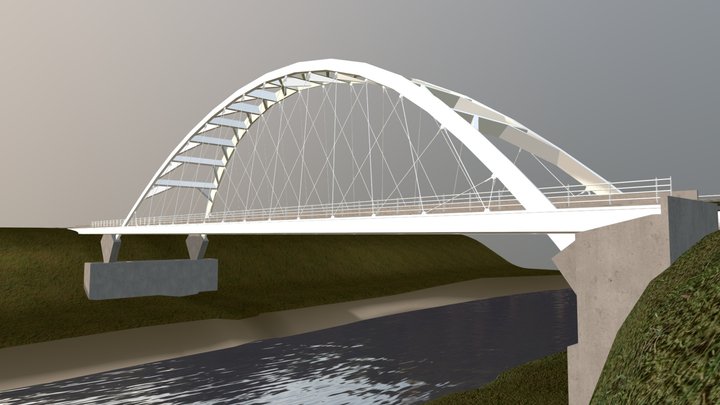 Puente Alto Cauca (Popayán-Cauca-Colombia) 3D Model