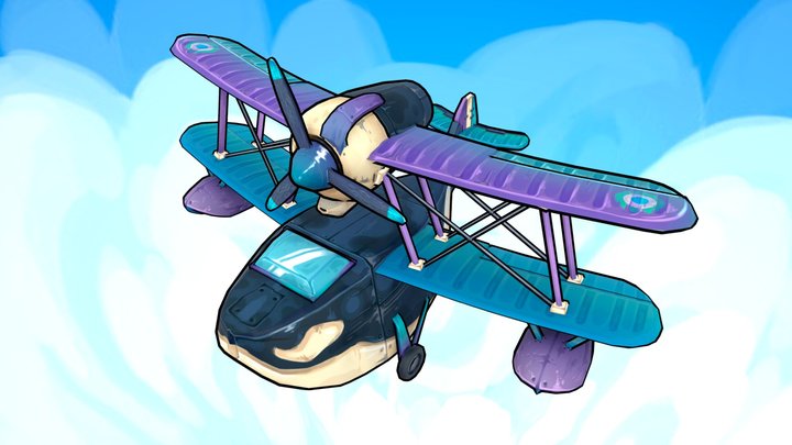 Flying Circus | DAE Game Art Assignment 3D Model