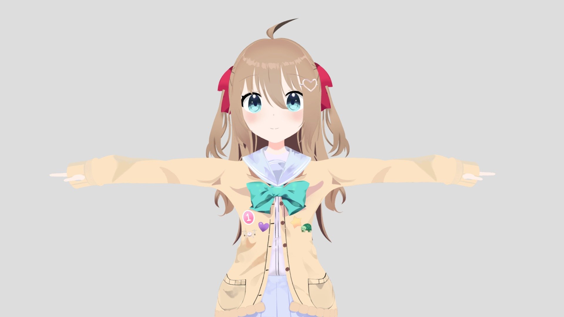 Neurosama 3D vtuber (V2) - Download Free 3D model by Fz3D [d87576c ...