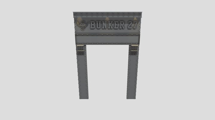 Bunker 27 3D Model