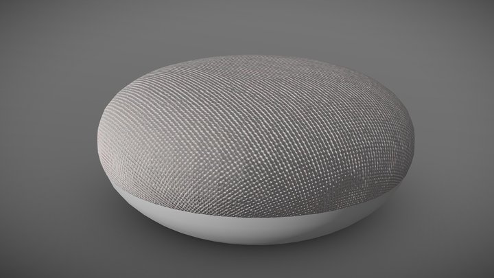 Google Nest Mini 2 Free 3D Model 3D Model