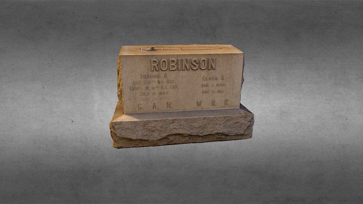 The Robinson Grave 3D Model