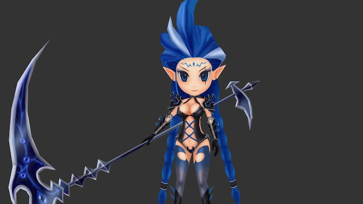 Beth 3D Model