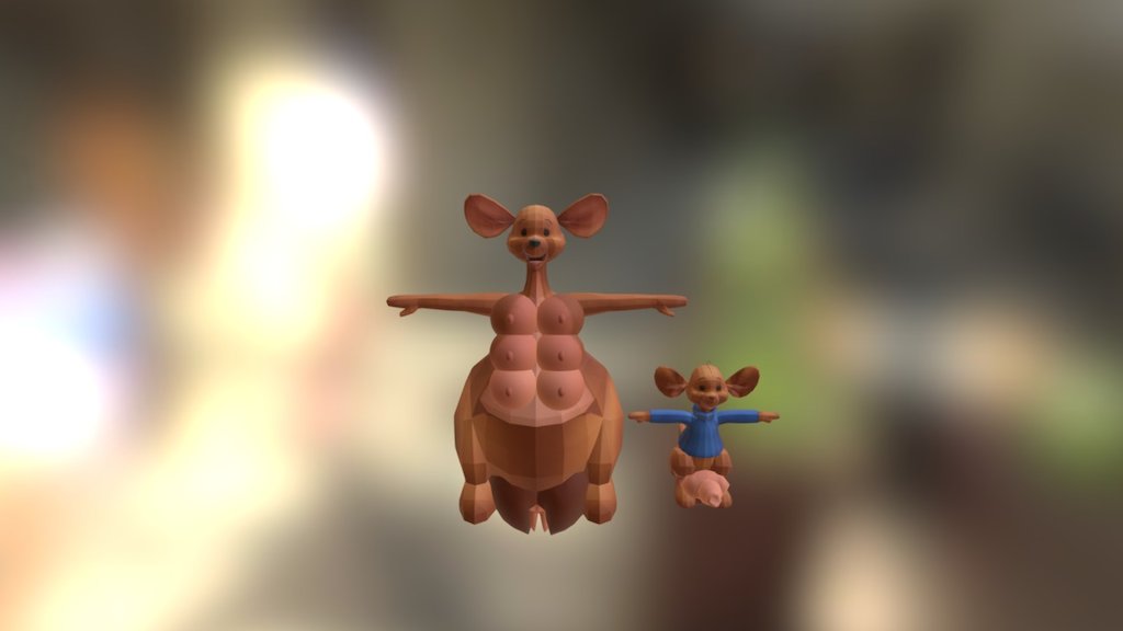 Kanga Roo Hyper - Download Free 3D model by nr1Rainbowdash [d877ab1 ...