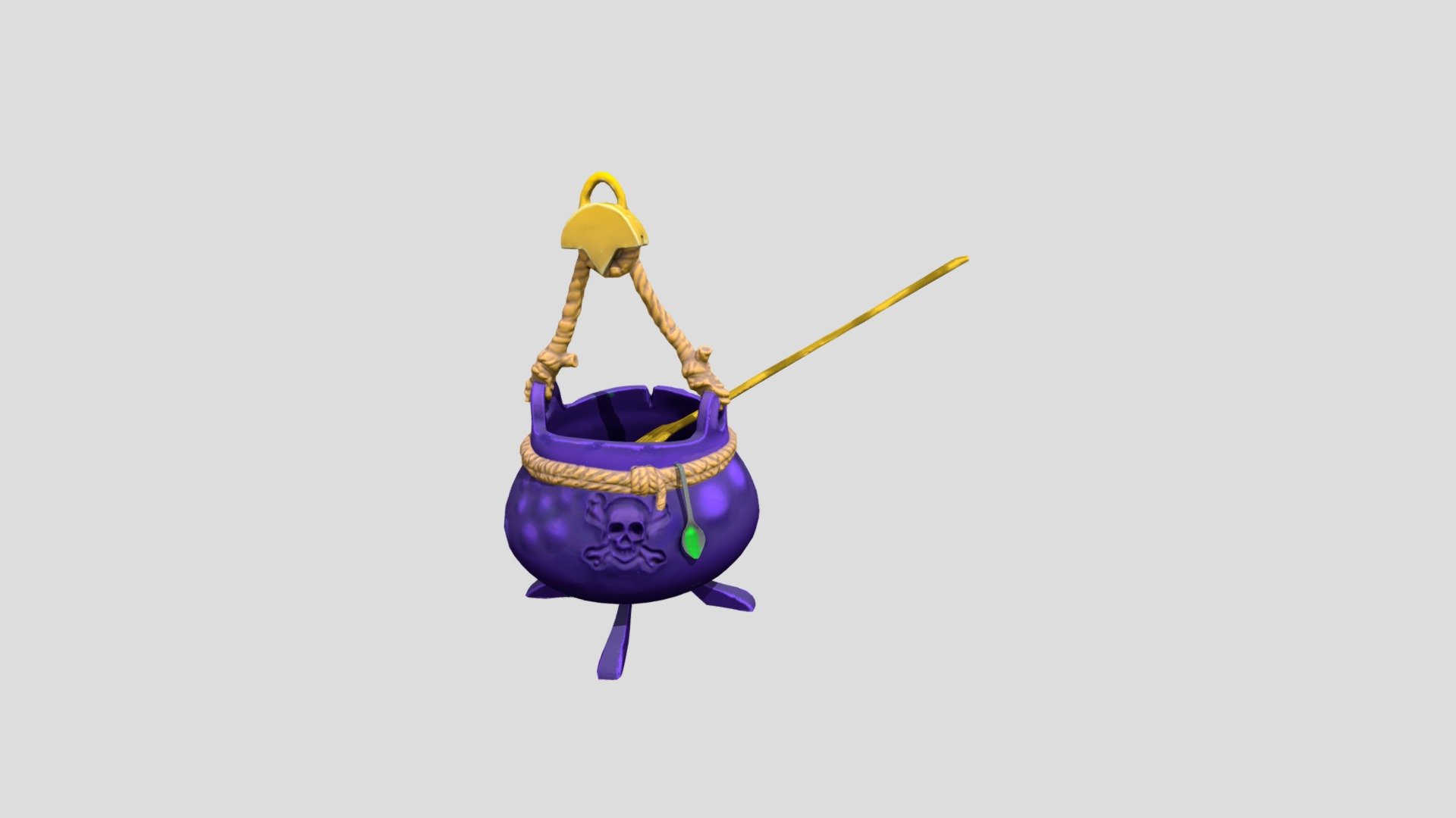 witches pot - 3D model by Elemeno (@Elemeno1) [d877dbd] - Sketchfab