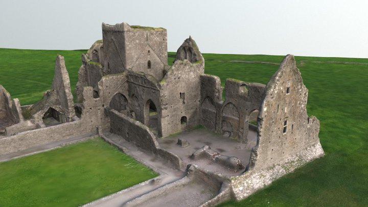 Ruins of Hore Abbey 3D Model