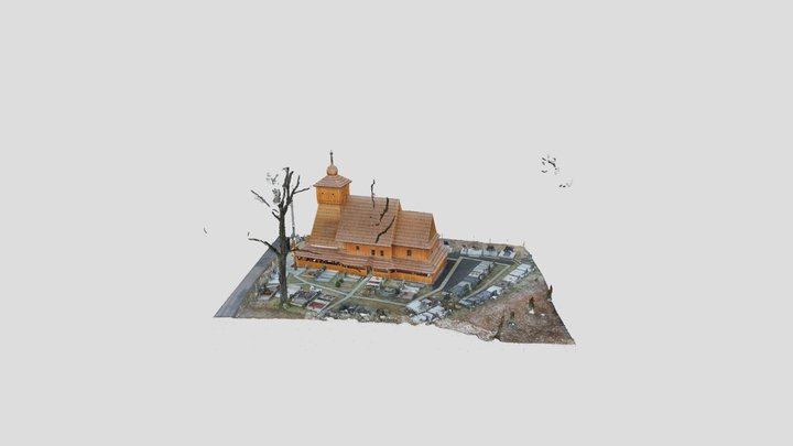 Kostel_Guty 3D Model