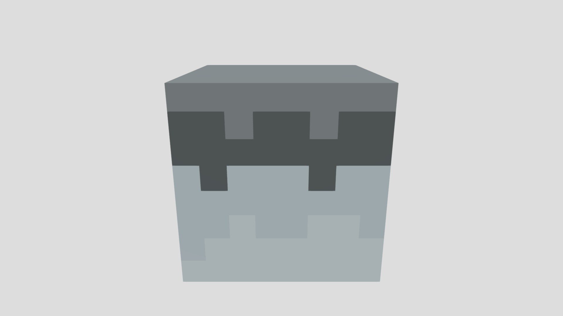 Grass Block Statue