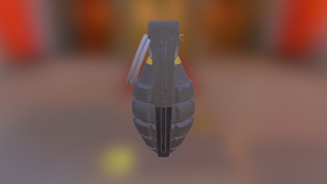 Sketch Fub Grenade 3D Model