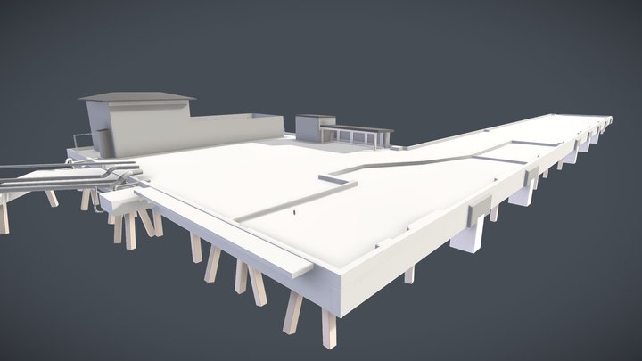 Sea View Main Wharf, Wellington 3D Model