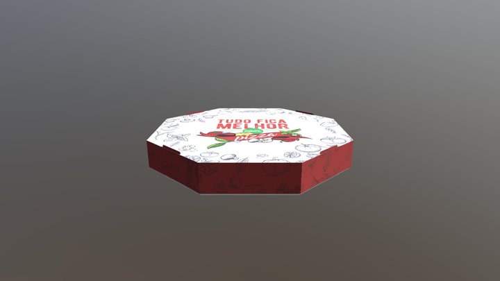 Pizza 10 3D Model
