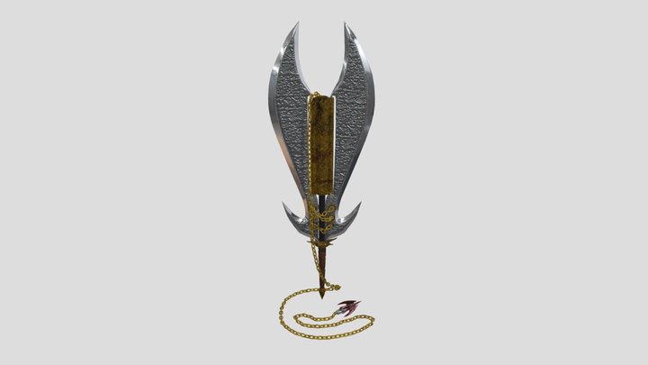 07 Fantasy Sword 3D Model