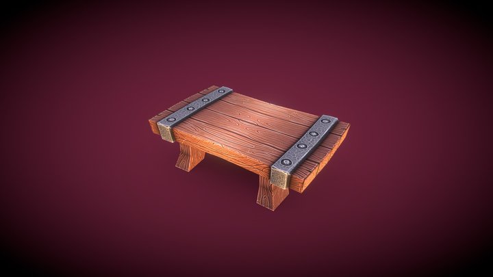 Table - Household Props Challenge – Free 3D Model STL