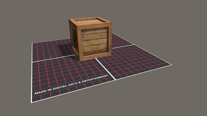 DAE_Crate A 3D Model