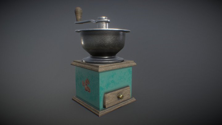 Coffee Grinder 3D Model