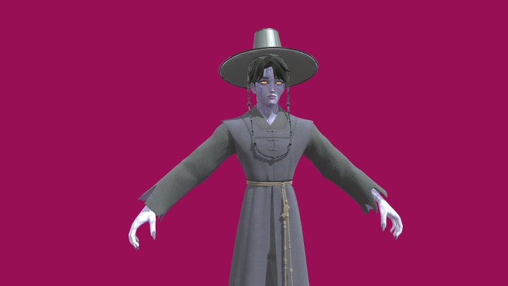 Fortnite - Kpop Demon Hunters - Demon Jinu 3D Model