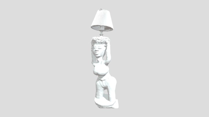 Woman Lamp Sculpture – Modèle 3D gratuit STL