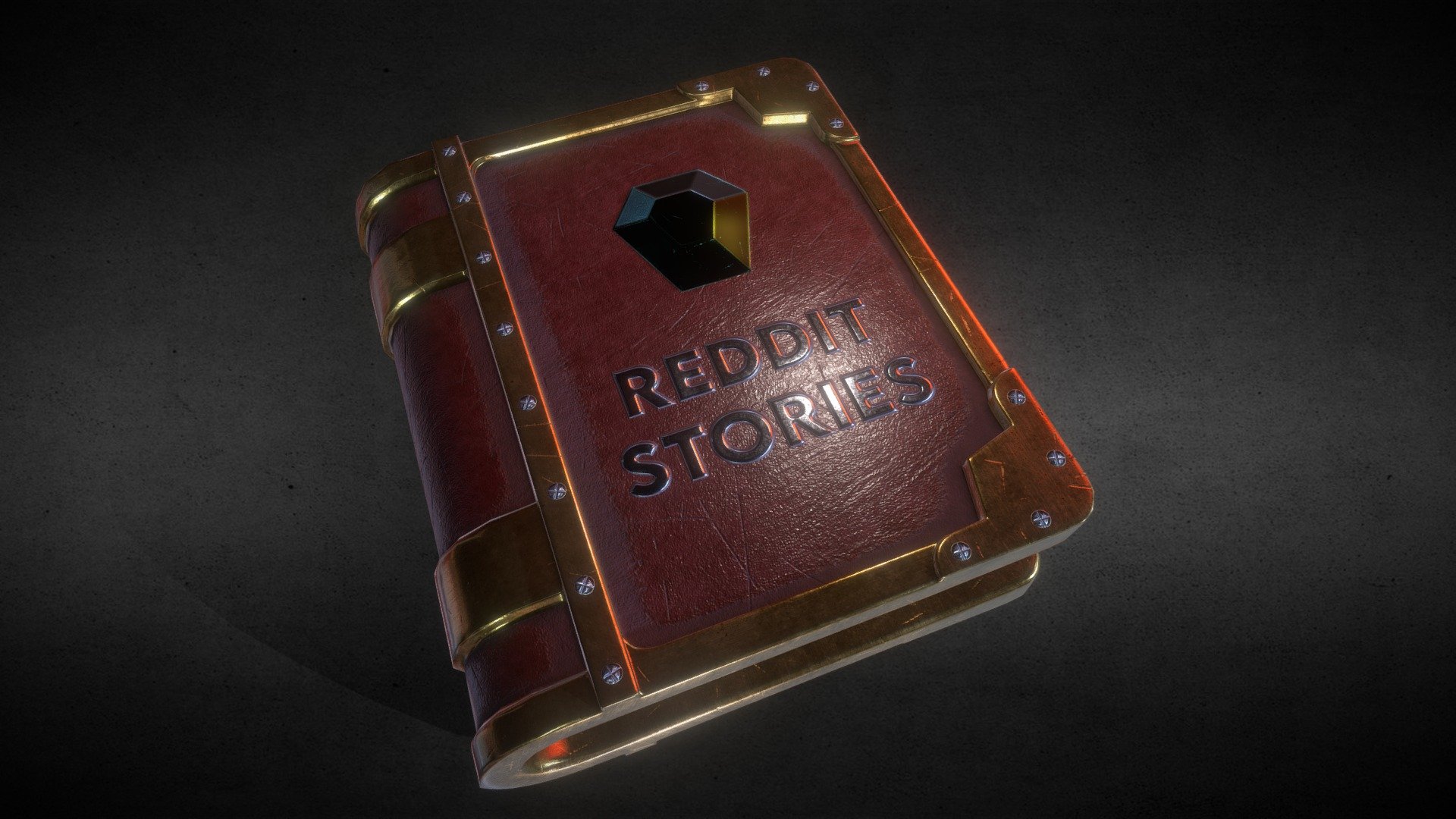 Reddit Stories Book (liam) — Sketchfab embed 3D viewer