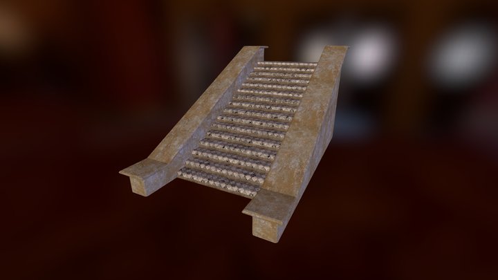 Fancy Stairway (GoldSource) 3D Model