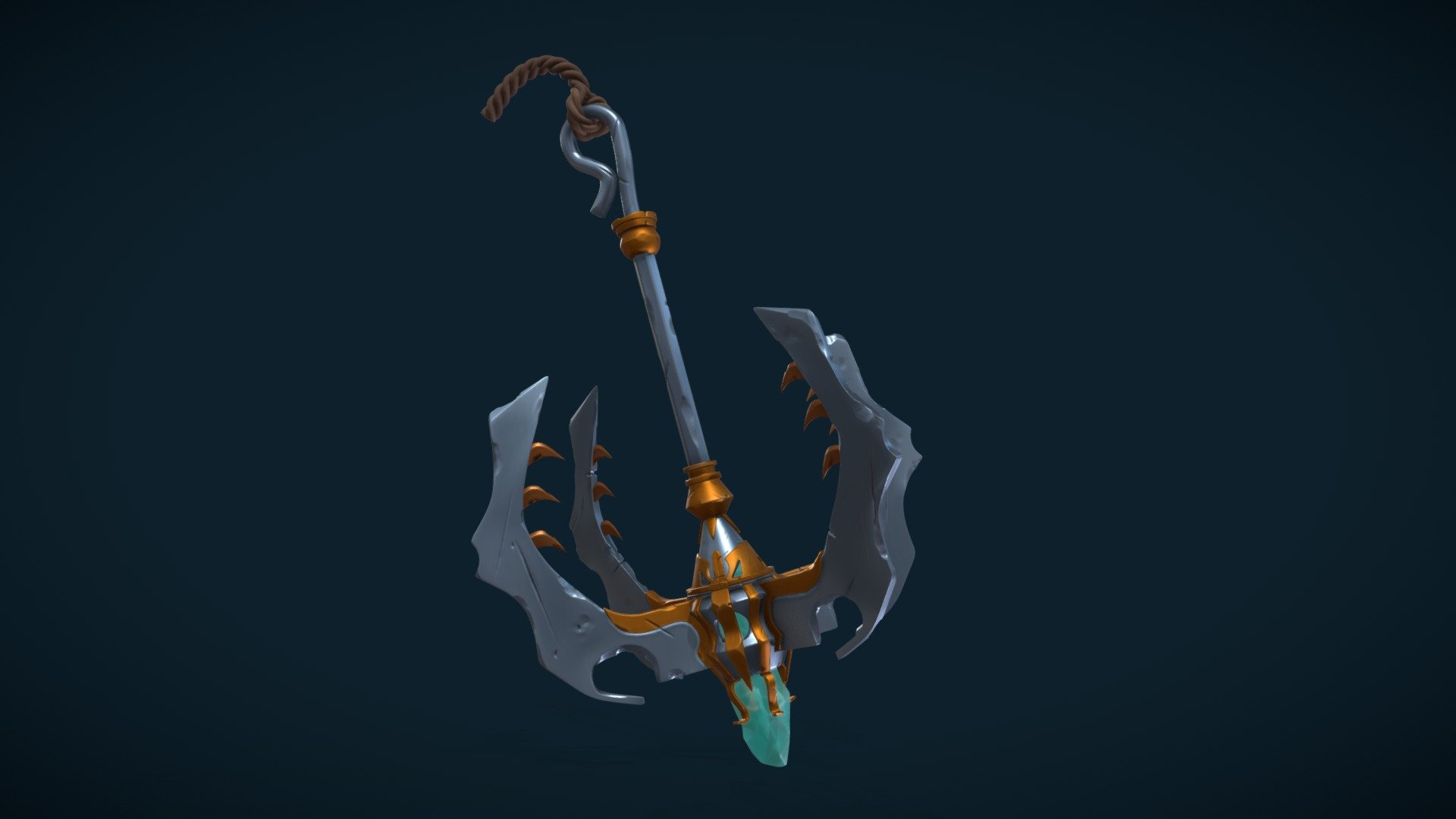 DS - Grappling hook - Download Free 3D model by Jonathan Steylaerts ...