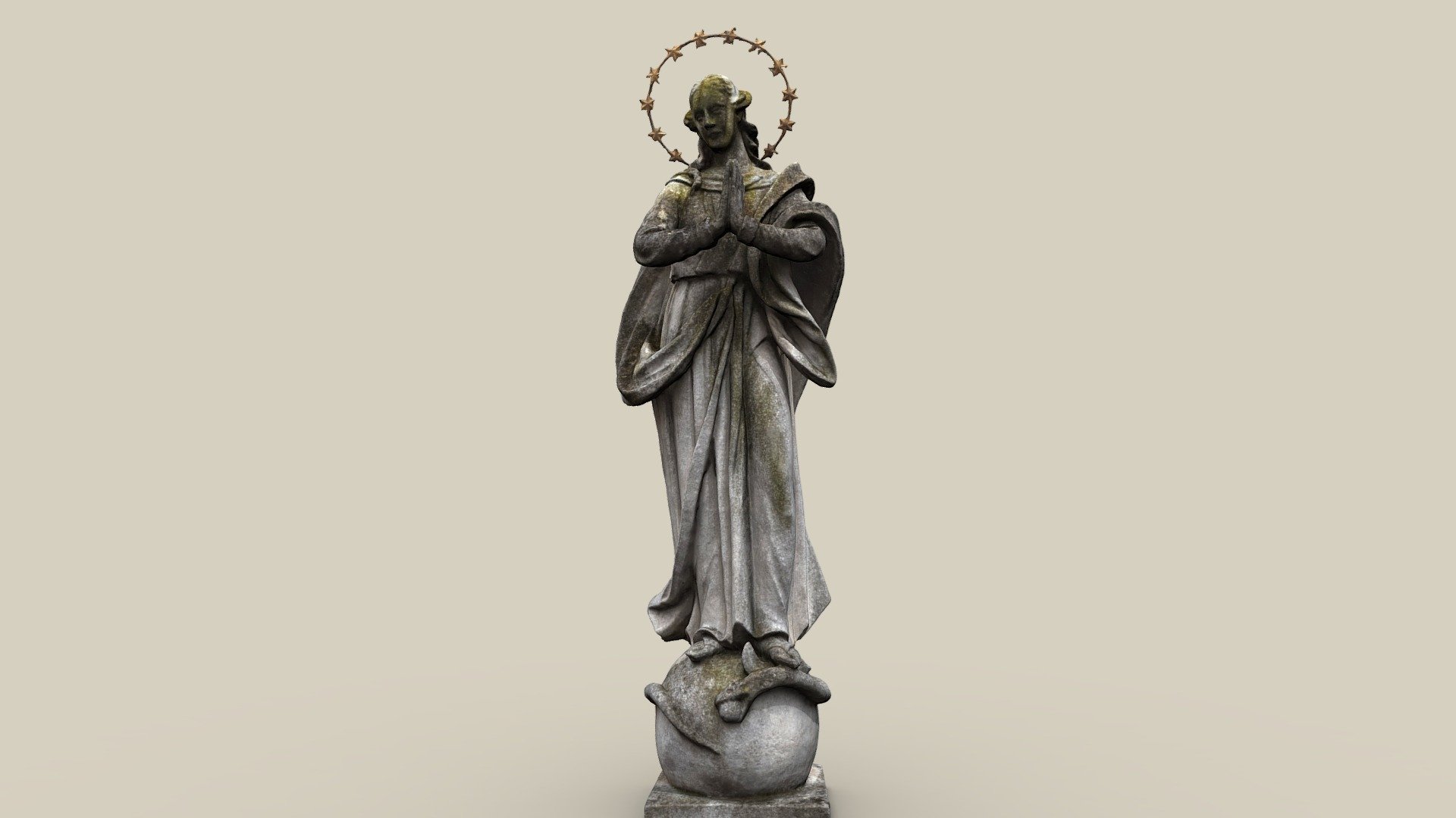 Maria Immaculata — Sketchfab embed 3D viewer