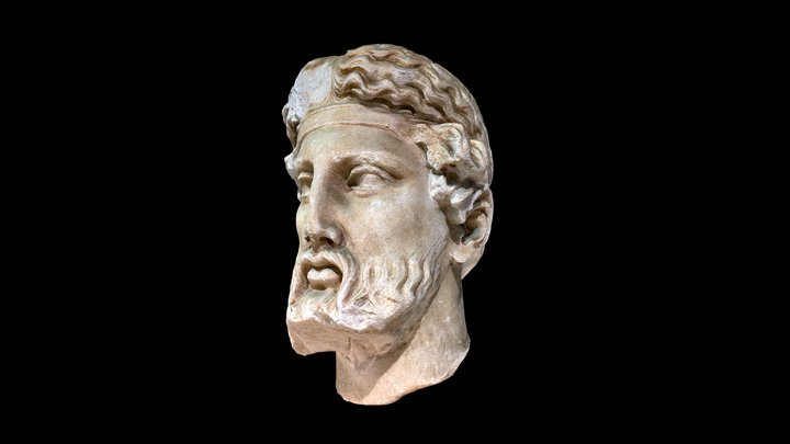 Κεφαλή Διονύσου - Head of Dionysus 3D Model