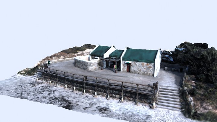 Kommetjie Beach Ablutions 3D Model
