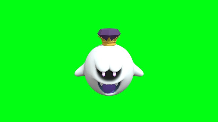 Nintendo Switch - Luigis Mansion 3 - King Boo 3D Model