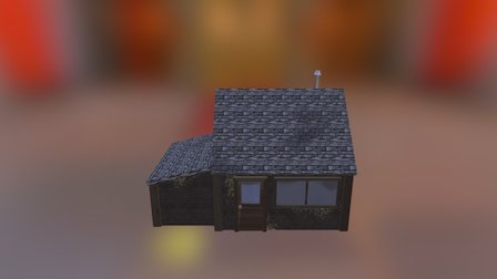 Abandoned House Texture Practice 3D Model
