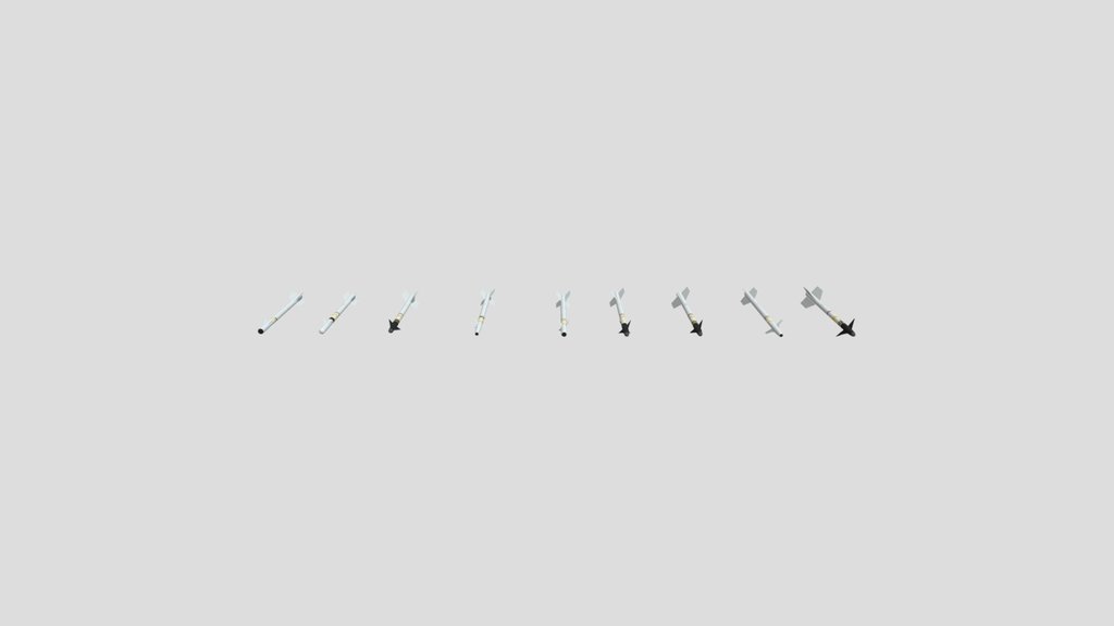 AIM 9B to AIM9L missile pack