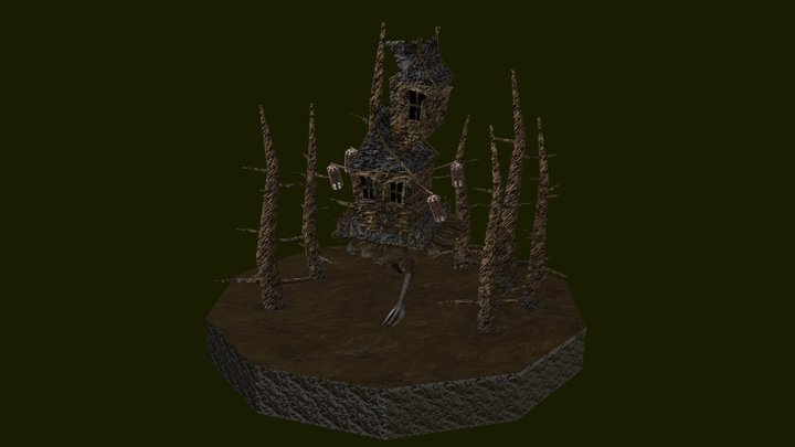 BabaYaga Chicken House|Uni Assignment Submission 3D Model