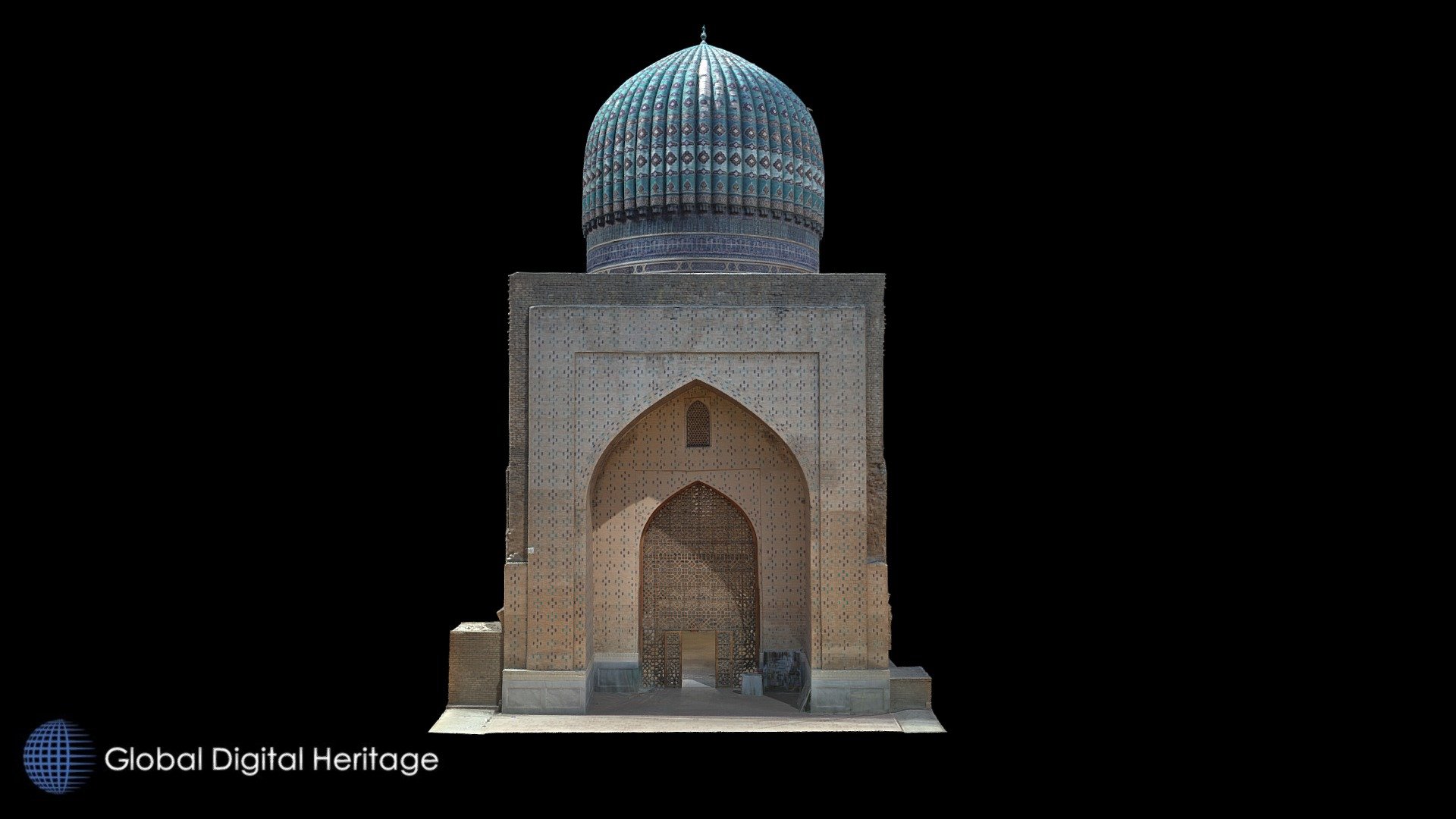 Left Dome, Bibi-Khanym Mosque, Samarkand