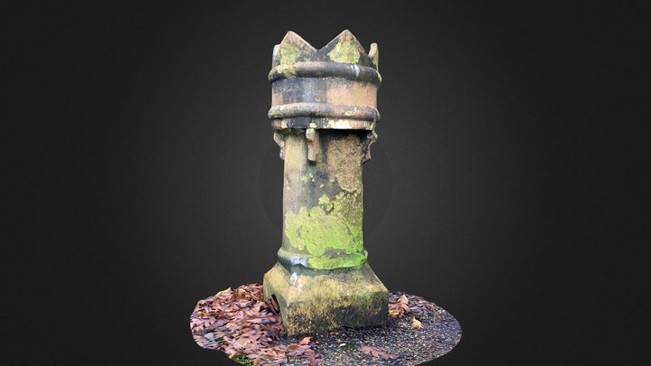 Crown Top Chimney Pot Square Base