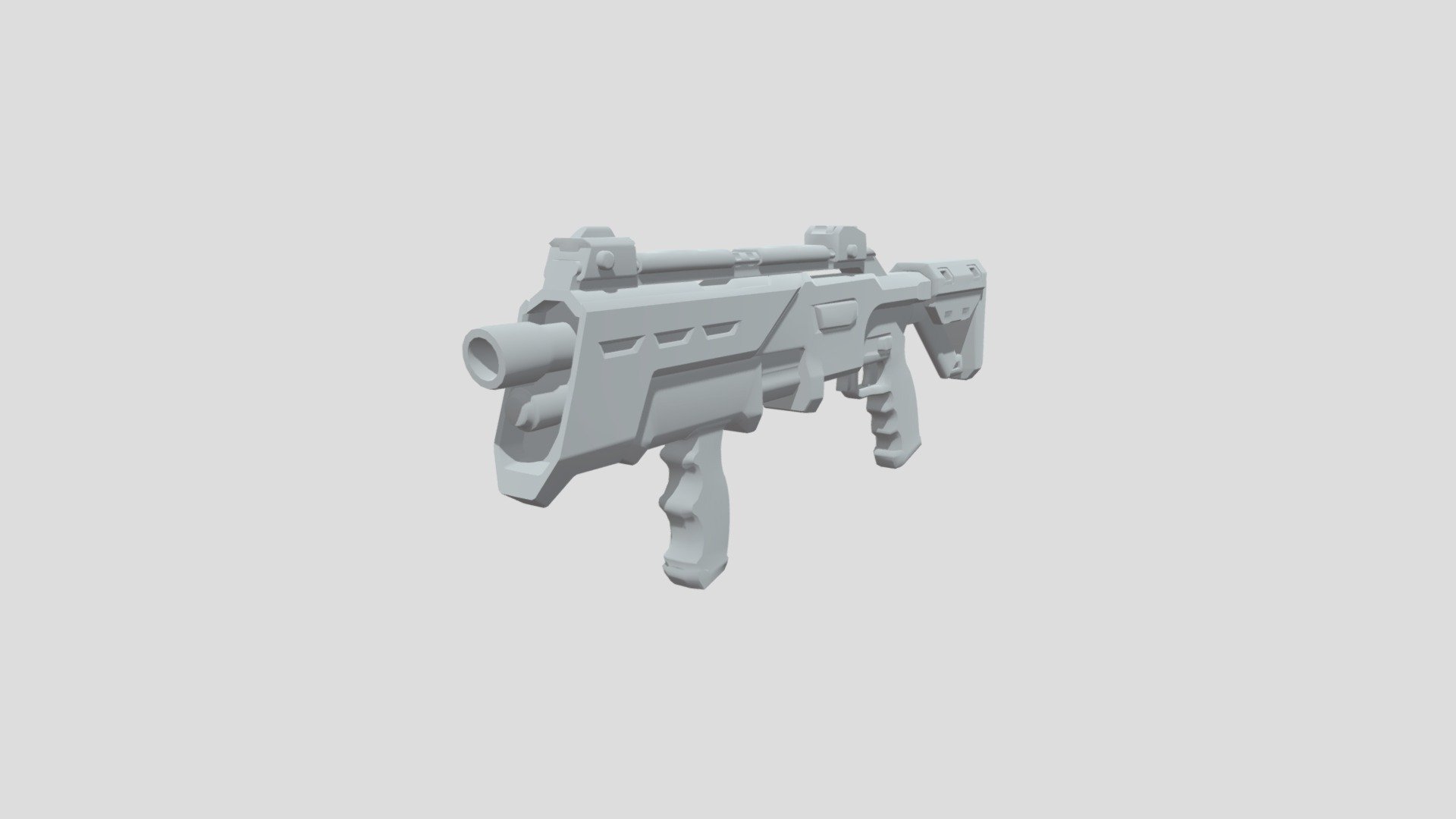 Havoc Shotgun - Download Free 3D model by Remi With a m16 ...